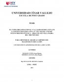 EL CLIMA ORGANIZACIONAL Y LA CALIDAD EDUCATIVA EN LA INSTITUCION EDUCATIVA Nº 7233 “MATSU UTSUMI” NUEVO MILENIO PUYUSCA – JOSE GÁLVEZ VILLA MARIA DEL TRIUNFO 2012