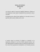 Manual de convivencia actual