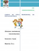 Código de ética de educación física