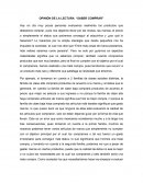 OPINIÓN DE LA LECTURA “SABER COMPRAR”