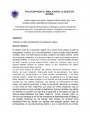 EVOLUCION VEGETAL: SIMULACIÓN DE LA SELECCIÓN NATURAL