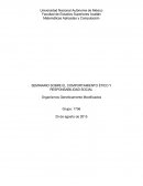 SEMINARIO SOBRE EL COMPORTAMIENTO ÉTICO Y RESPONSABILIDAD SOCIAL