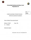 Unidad de aprendizaje: Orientación Educativa