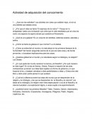 Actividad Adquisicion del Conocimiento Filosofia