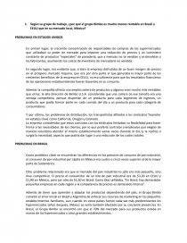 CASO BIMBO. PROBLEMAS EN ESTADOS UNIDOS. Página 1