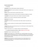 Guía de Estudio Español - Oraciones