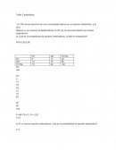 Taller Estadistica inferencial