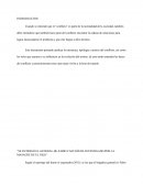 Escrito análisis de un conflicto