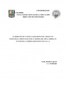 ELABORACIÓN DE UN MANUAL DESCRIPTIVO DE CARGOS CON ESTRATEGIAS GERENCIALES PARA LA MEJORA DEL AREA LABORAL EN FUNCIÓN DE LA EMPRESA REPUESTOS PASCUAL C.A