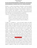 The roles of male and female individuals in a patriachal society: women oppression and male domination in “Look Back in Anger” and “A Streetcar Named desire”