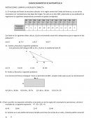 EXAMEN DIAGNÓSTICO DE MATEMÁTICAS III INSTRUCCIONES: SUBRAYA LA RESPUESTA CORRECTA