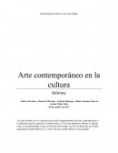 Arte Contemporáneo En La Cultura