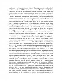 SENTENCIA DEFINITIVA DE DIVORCIO NECESARIO. Página 8