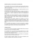 Identidad de género y roles sexuales en los adolescentes.