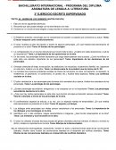 ESTIMULOS PARA EJERCICIO ESCRITO SUPERVISADO: EL JARDIN DE LOS CEREZOS