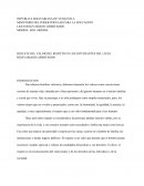 RESACTE DEL VALOR DEL RESPETO EN LOS ESTUDIANTES DEL LBL