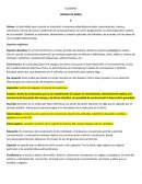 GLOSARIO LENGUA DE SEÑAS Y EVALUACION