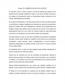 Ensayo “EL HOMBRE EN BUSCA DEL SENTIDO”