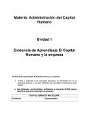 Evidencia de aprendizaje Empresa Bimbo