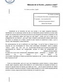 Ensayo sobre la maldad y ficción