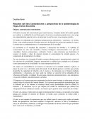 Resumen del libro Constelaciones y perspectivas de la epistemología de Hugo Jiménez Escamilla