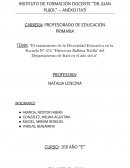 El tratamiento de la Diversidad Educativa en la Escuela N° 676 “Directora Balbina Niella” del Departamento de Itatí en el año 2012