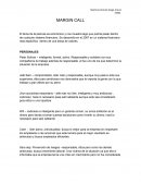 ANÁLISIS DE LA PELÍCULA MARGIN CALL.