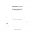 DISEÑO Y FABRICACION DE UN INSTRUMENTO DE TECNOLOGIA LED PARA FINES DE PUBLICIDAD