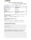 HISTORIA CLÍNICA DE ENFERMERÍA ADULTO HOSPITALIZADO