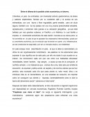 Entre el dilema de la posible crisis económica y el ahorro.