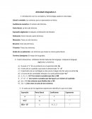 Etapa 1 Matematicas Integradora