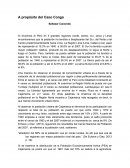 A propósito del Caso Conga Baltazar Caravedo