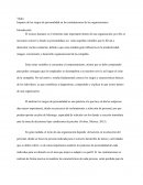 Impacto de los rasgos de personalidad en las contrataciones de las organizaciones