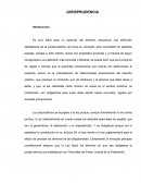 La Jurisprudencia Introducción.