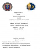 Biologia act Actividad de adquisición del conocimiento