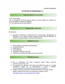 Actividades de aprendizaje - Normas juridicas