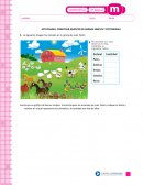 Actividades: construir gráficos de barras simples y pictograma