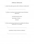 Embarazo Adolescente encuesta