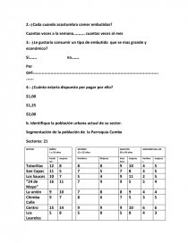 Investigacion de mercados TEMA O PROPOSITO A INVESTIGAR. Página 6