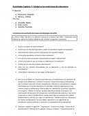 Actividades Capítulo 7: Calidad en las mediciones de laboratorio