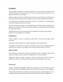 Plan de mercadeo. Fortalezas