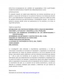 EFECTOS ECONOMICOS DE CIERRE DE MANIOBRAS, POR CUESTIONES CLIMATOLOGICAS EN EL PUERTO DE VERACRUZ EN EL 2014