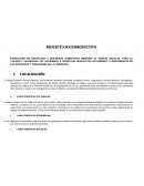 PROYECTO SOCIOPRODUCTIVO: PRODUCCIÓN DE HORTALIZAS Y SEGURIDAD ALIMENTARIA