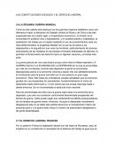 LAS CONSTITUCIONES SOCIALES Y EL DERECHO LABORAL