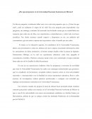 ¿Por qué prepararse en la Universidad Nacional Autónoma de México?