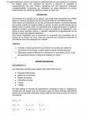 En esta experiencia, primero se analiza el comportamiento del roce estático