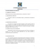 PROYECTO DE DRENAJE SANITARIO PARA LA COMUNIDAD JILIAPA 1