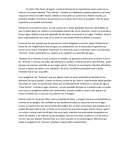 Relato de dos pesos de agua