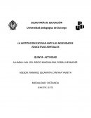 ANALISIS DE LA PELICULA DE MENTES PELIGROSAS SEGÚN LA SEGREGACION