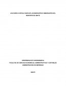 MIGRACION AVATARES O DIFICULTADES DE LOS MIGRANTES E INMIGRANTES DEL MUNICIPIO DE UBATE